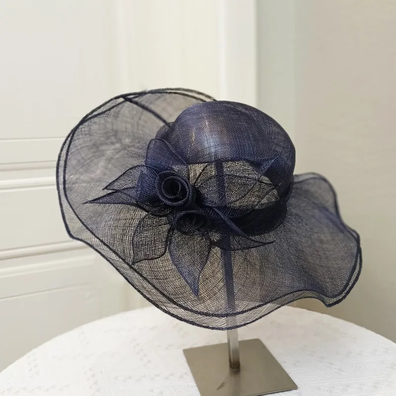 Random brim Church hats Kentucky Derby Party millinery Philippines sinamay wedding hats sinamay