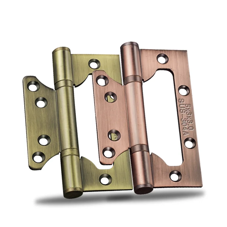 Factory Wholesale High Quality Stainless Steel 5 Inch Butterfly Hinges Wooden Interior Door Hinges