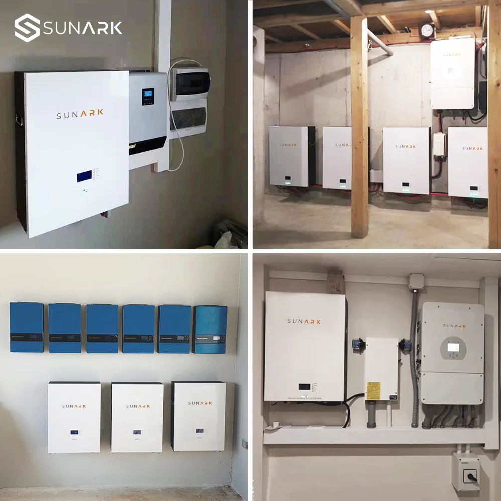 Sunark Solar Lithium Ion Battery 48V 48 Volt 10Kwh 5Kwh Power Wall Lifepo4 Battery Eu Stock