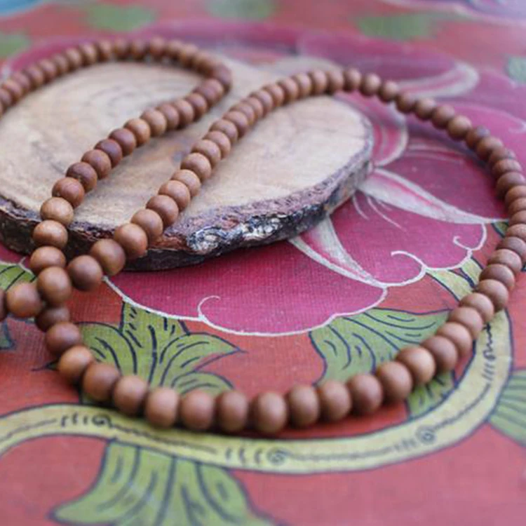 Quality Low Price 108 Beads Sandalwood Japan Mala For Meditation
