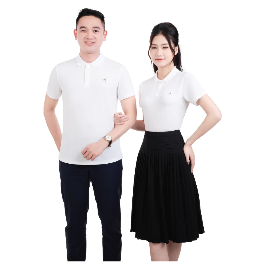 Best Selling Custom Polo Shirt Many Color Fashionable OEM Service Plastic Bag Packaging Made In Vietnam Factory