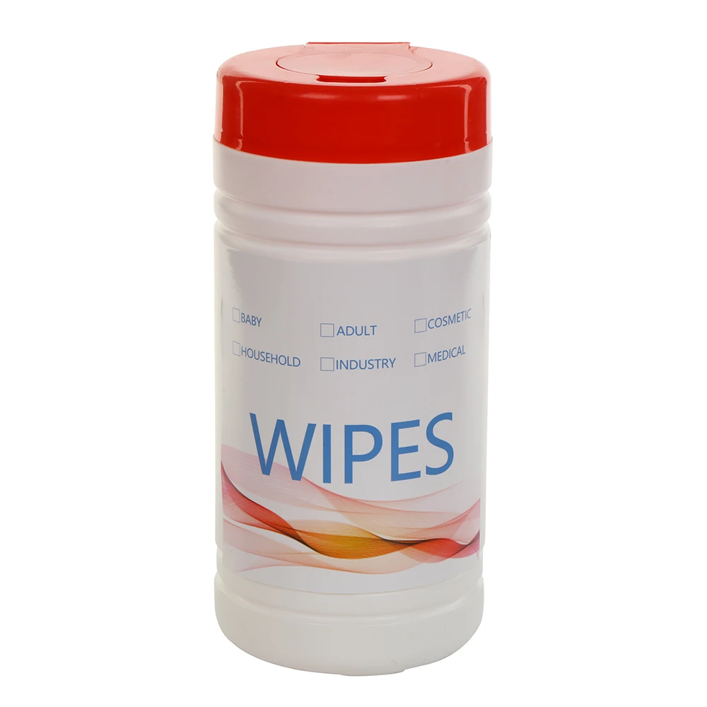 Private Label Extra Soft & Gentle Alcohol Free Disinfect Soft for Automobile Industrial Cleaning Wet Wipes