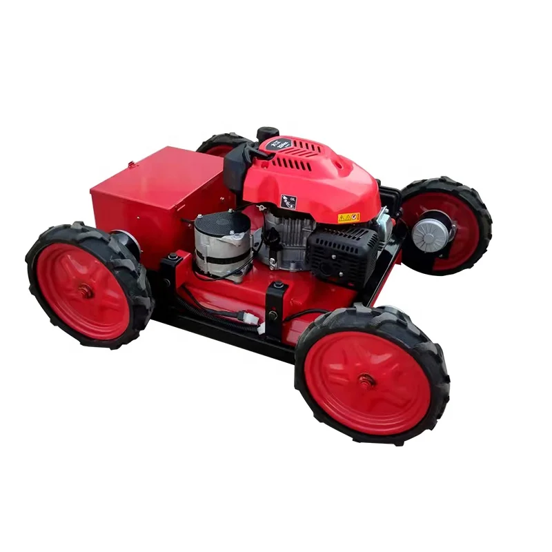 Hot Top Small Remote Control Mower Farm Grass Cutting Machine Automatic Lawn Mower Robot
