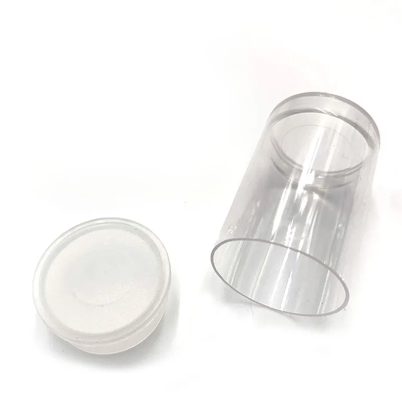 Reusable Strong Hard Clear Transparent Plastic Packing Tube Pp Pvc Pc Acrylic See-through Plastic Tube
