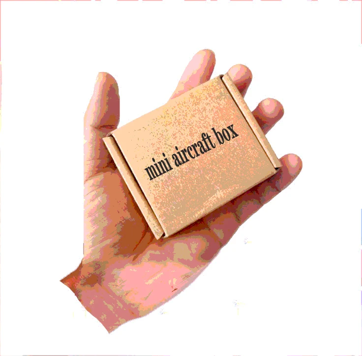 Manufacturers Wholesale Mini Folding Boxes at Low Prices Aircraft Mailer of Various Sizes