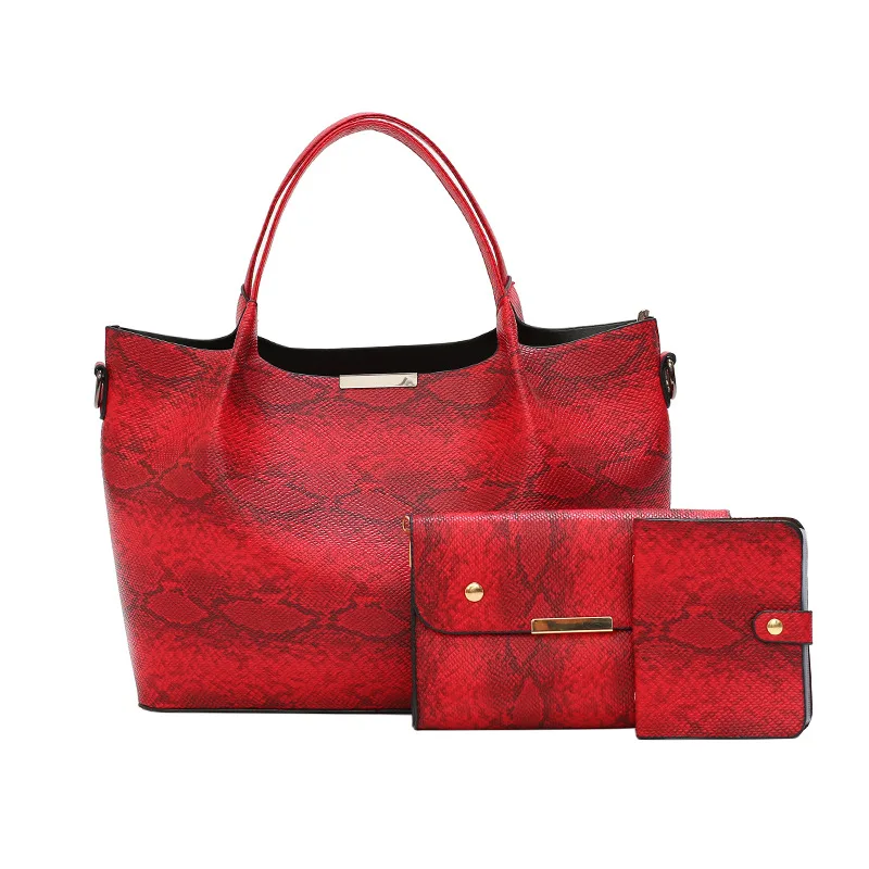 2019 womens girls Snake skin handbags wholesale cheap formal handbags for women