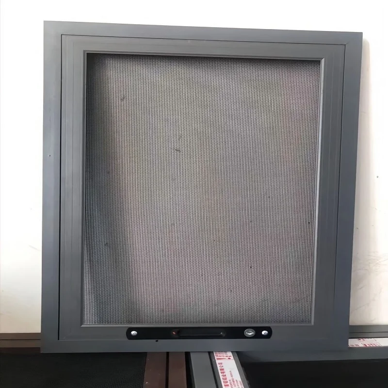 Black Coated Anti Theft SS304 316 Security Stainless Steel Wire Mesh Window Door Fly Screen