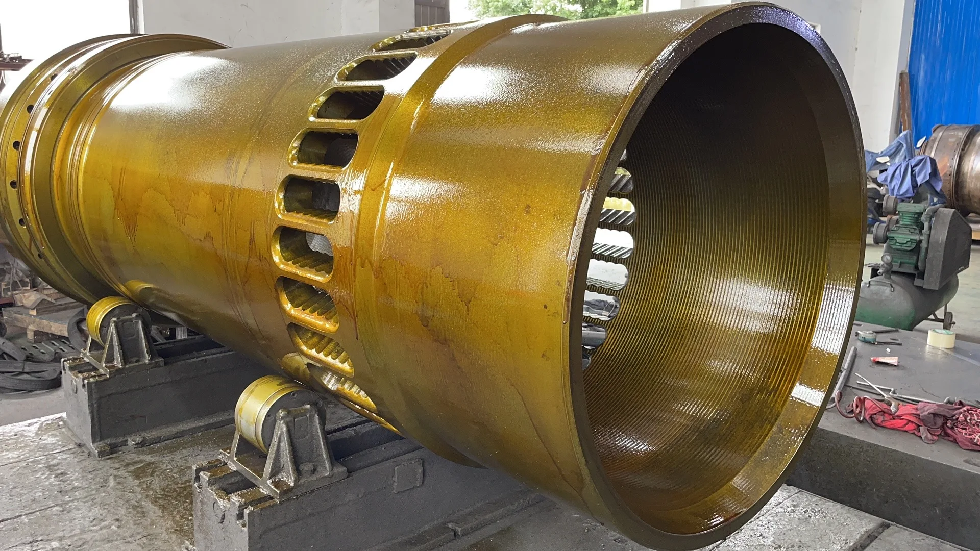 High-precision marine engine cylinder liner MAN B&W S60MC marine engine parts cylinder liner for sale