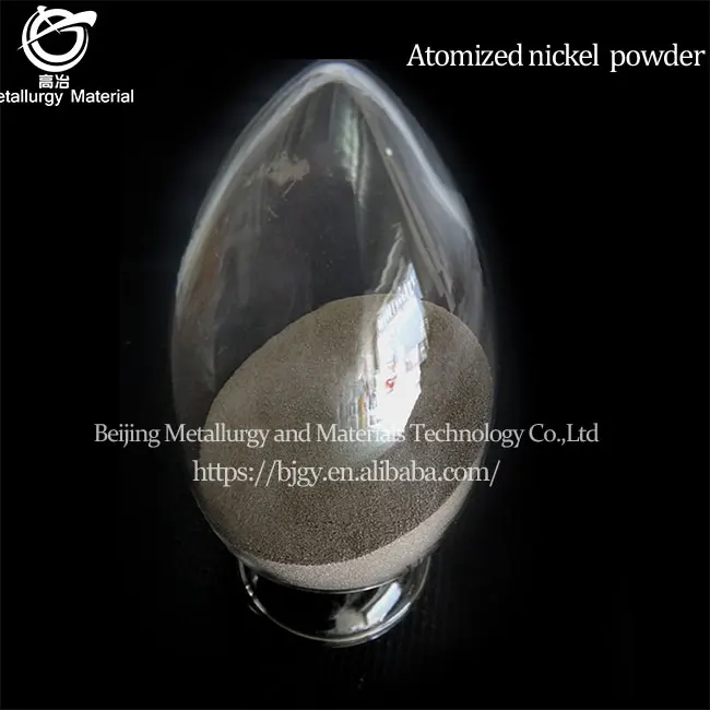 3D printing nickel powder 99.8% 200-325 mesh plasma spraying nickel powder has good spherical fluidity