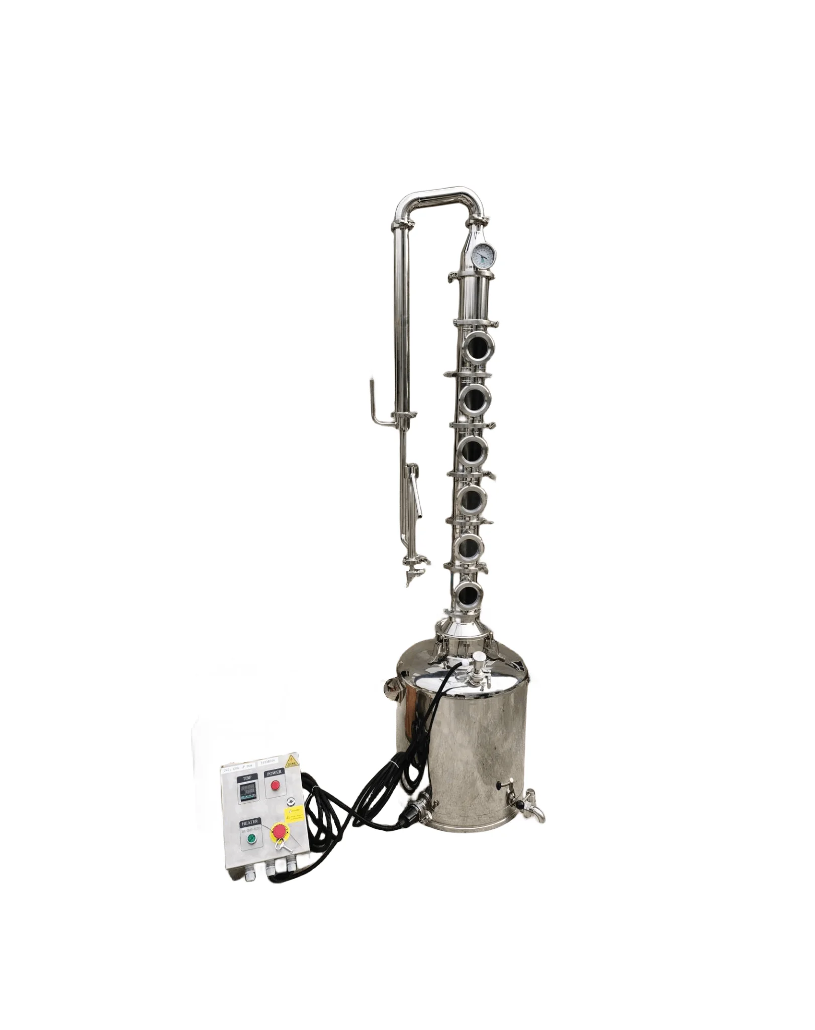 100L 26Gallons New Craft Home Use Stainless Steel Distillation Equipment