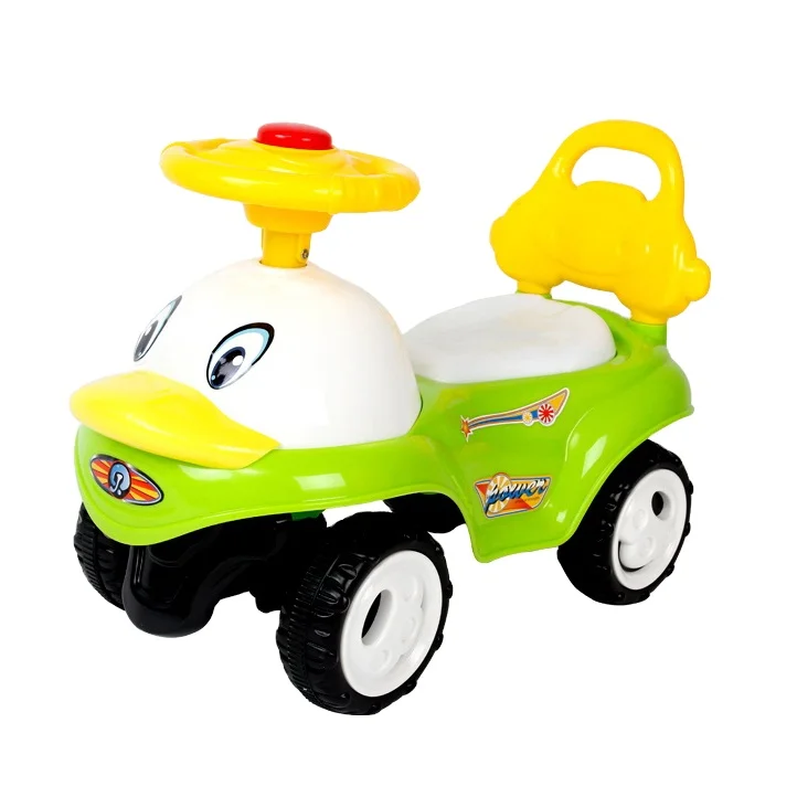 Baby Ride On Car Sliding Toy Car With Music For Wholesale Popular plastic Toddler 4 Wheels Walker Scooter Ride On Toy
