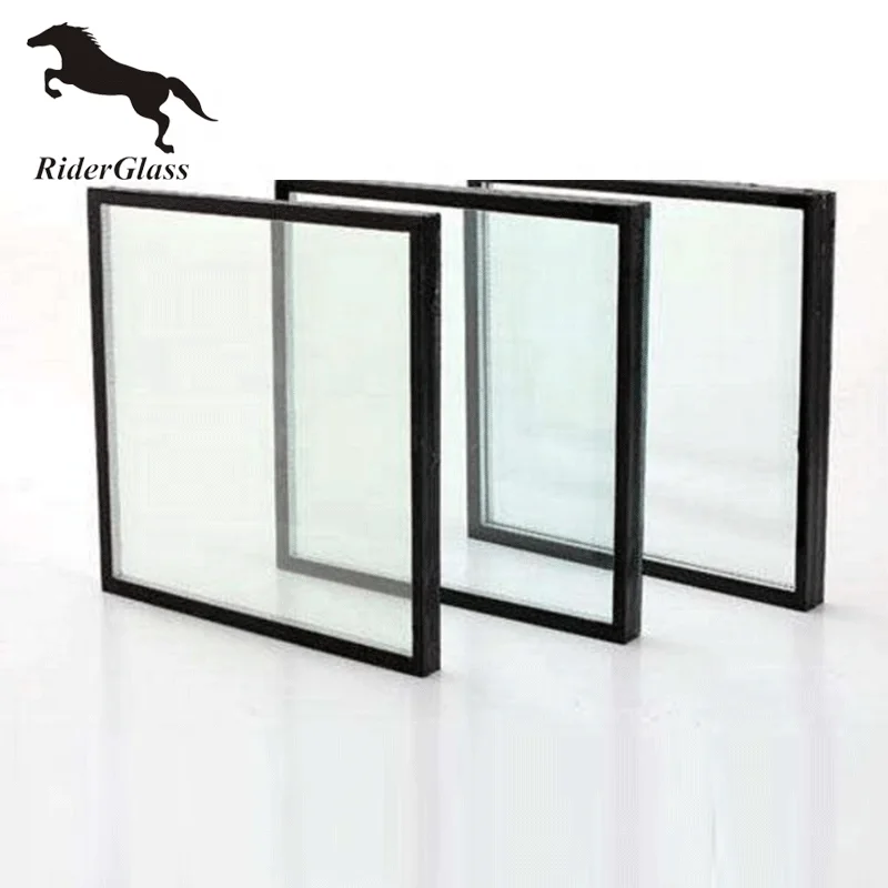 Double Silver Low-E Glass Vacuum Insulated Glass for Window Glass Curtain Wall