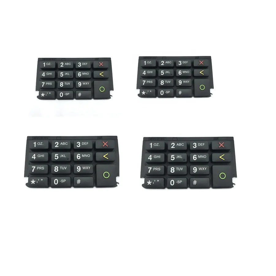 Verifone V240m silicone keypad replacement verifone v240m pos machine.VX520 VX675 VX680 VX690 C680