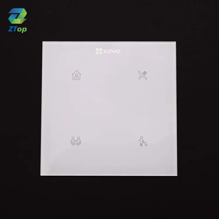 10A Glass Panel AU US American Standard Smart WIFI Light Touch electric Switches 1/2/3/4 Gang Wi-Fi Controlled Power Wall Switch