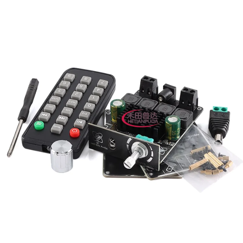 TPA3116D2 audio amplifier board XY-Y50H stereo dual channel Bluetooth module DIY speaker