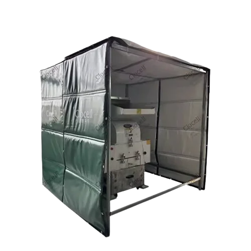 Anika Temporary Engineering PVC Acoustic Noise Barrier Price For Noise Blocking fence sound curtain