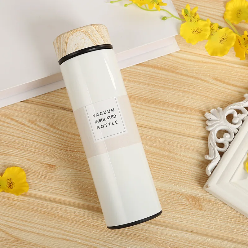 Business custom 17oz eco friendly double wall vacuum thermos flasks stainless steel insulated travel tea infuser water bottle
