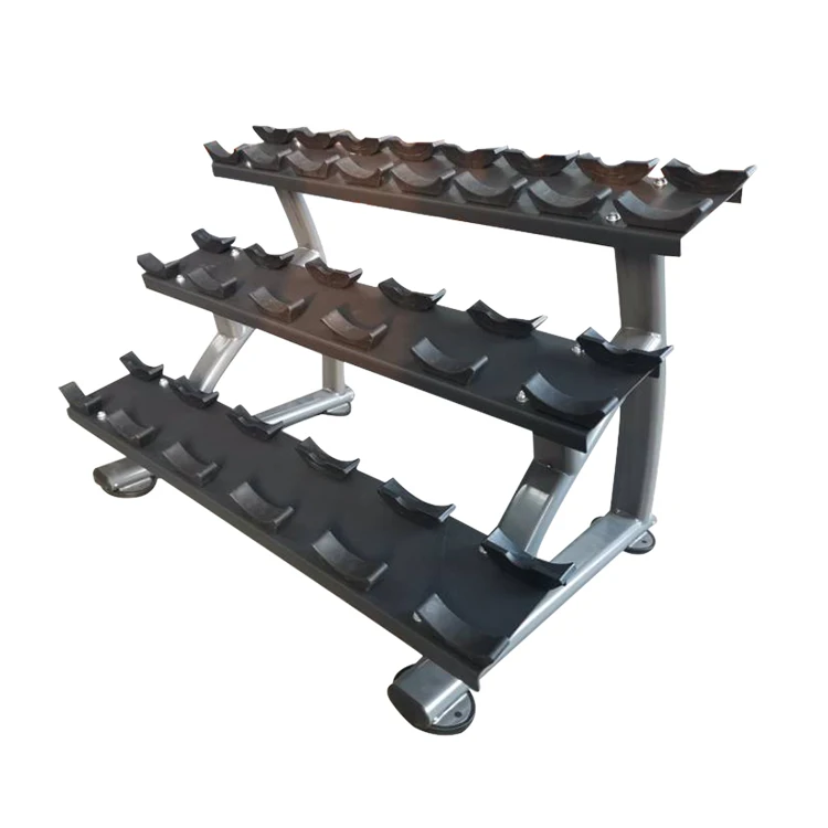 Gym equipment wall mounted barbell bar storage rack