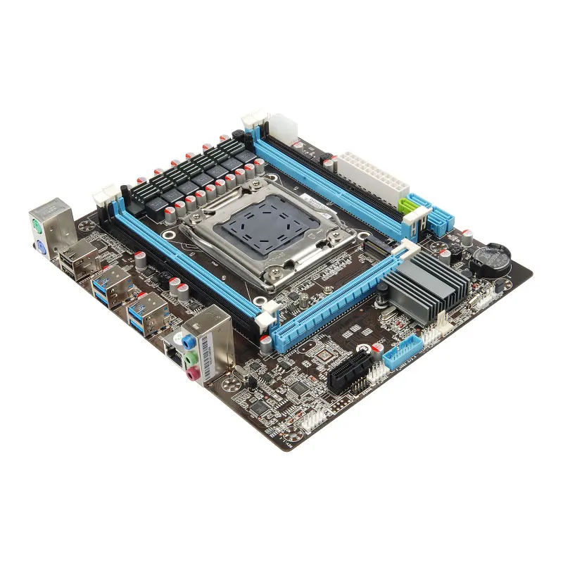 Заказная Материнская плата Intel LGA 2011 CPU X79 с 64 Гб