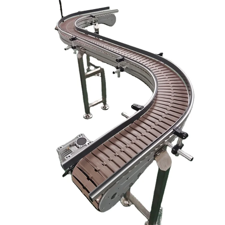 2021 China conveyor muanfauctuer New modular belt conveyor line system assembly with plastic chain conveyor