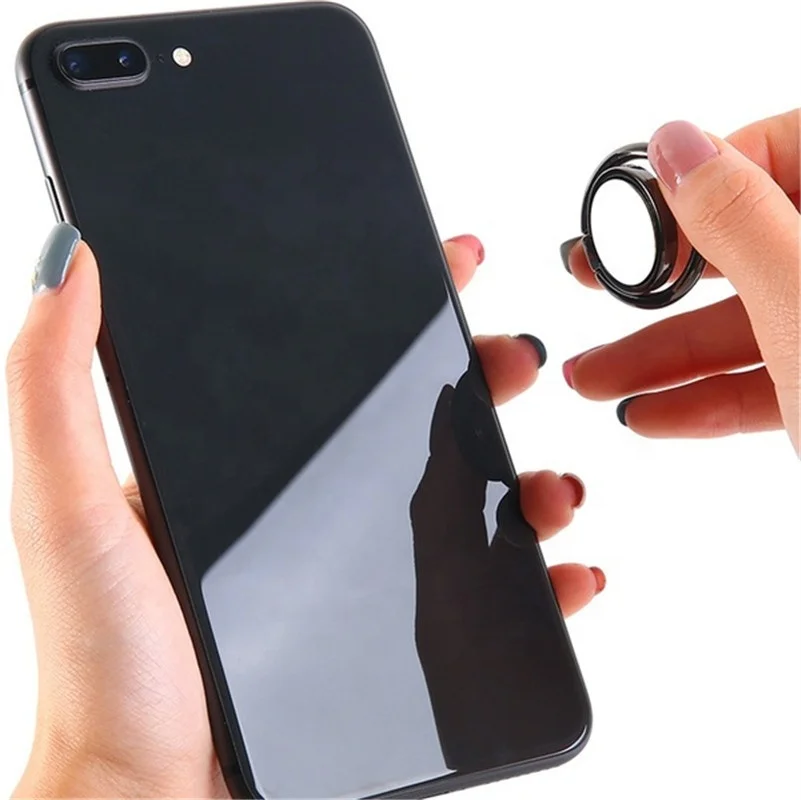 Finger Ring Holder phone stand Universal Holders Stands Metal mirror Finger Ring Holder For Apple iPhone Samsung Mobile phone