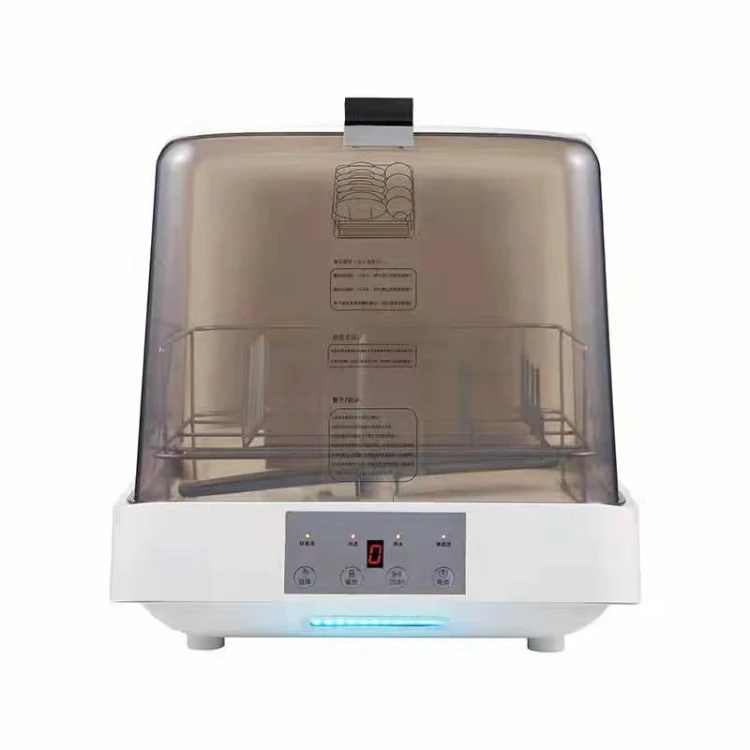 Portable transparent Freestanding Commercial Dish washer by Restaurant Using Automatically