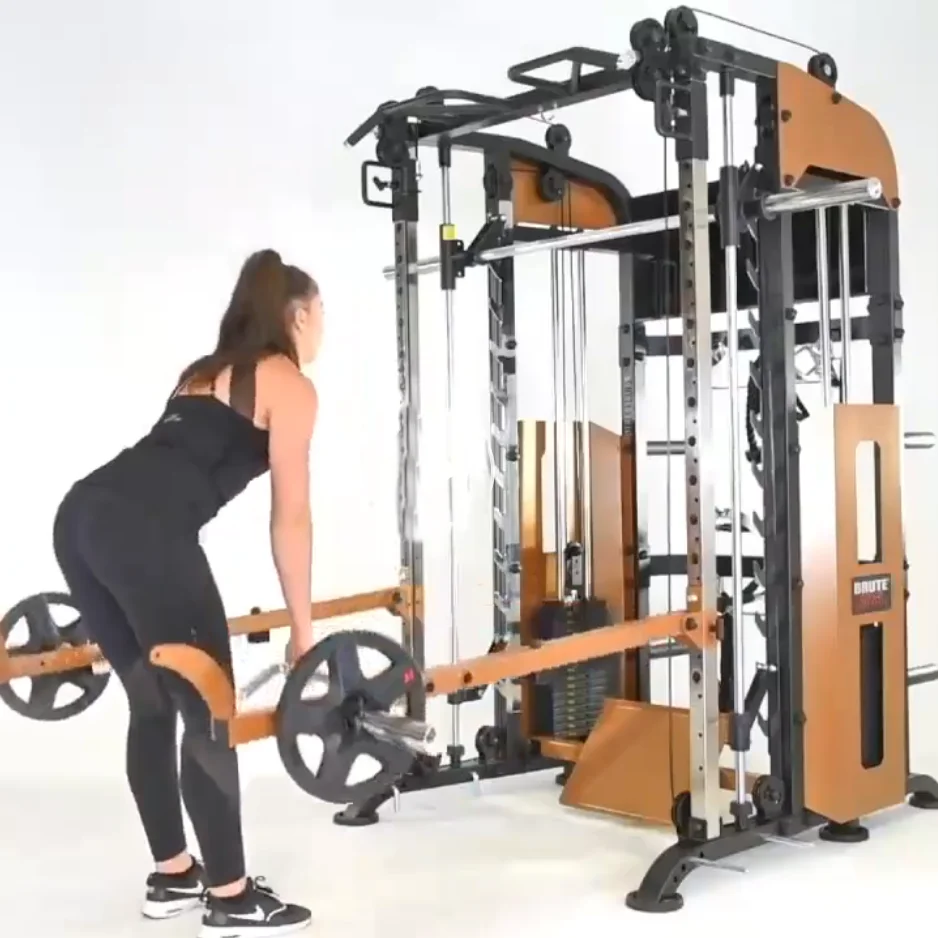 Multi Functional Trainer Smith Machine Squat Rack of Home Gym Multi Station Equipment