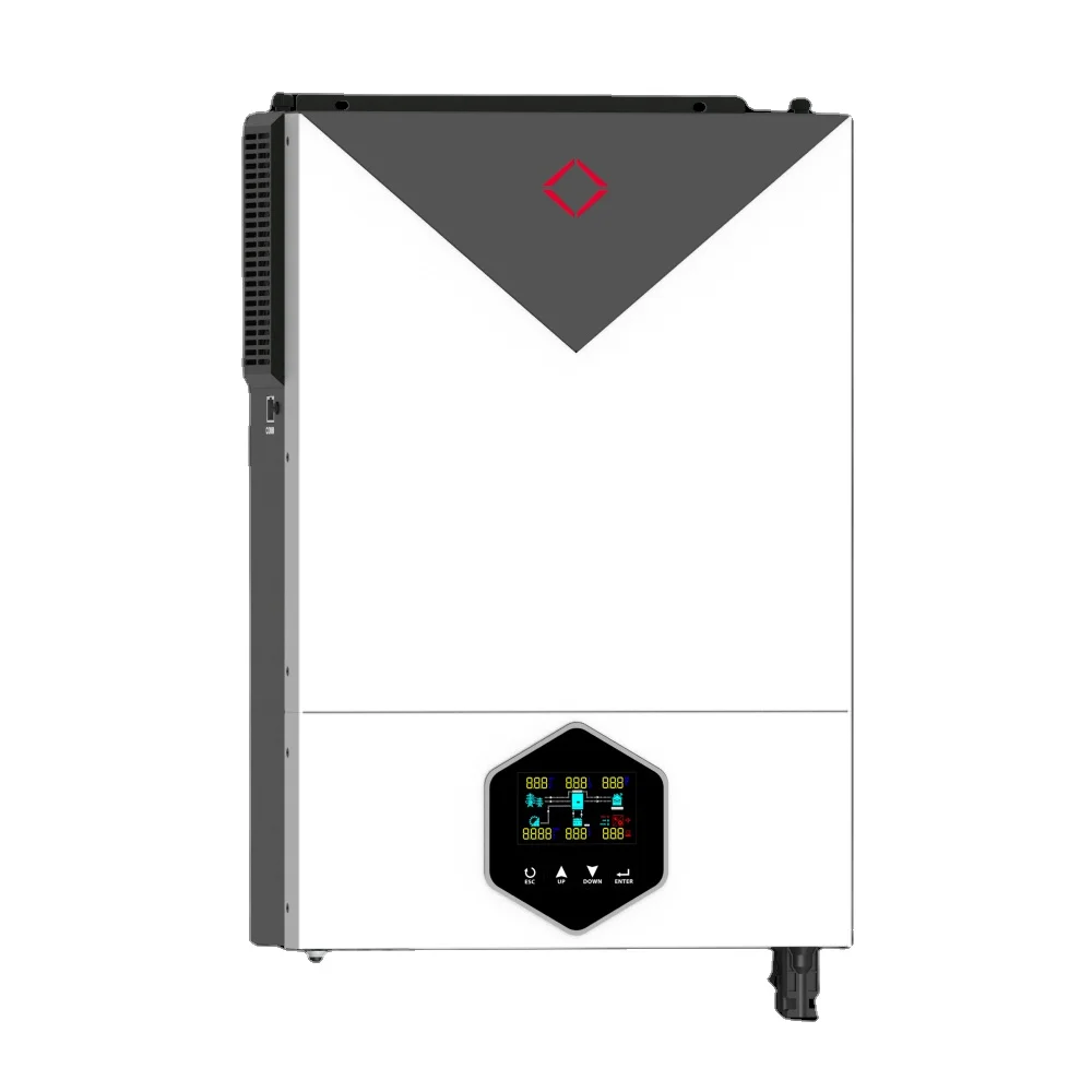 On/Off-Grid Dc-Ac Wall Inverter 3.6Kw 6.2kw Hybrid Solar Inverter 48V 24V All In One Mppt Hybrid Solar Inverter