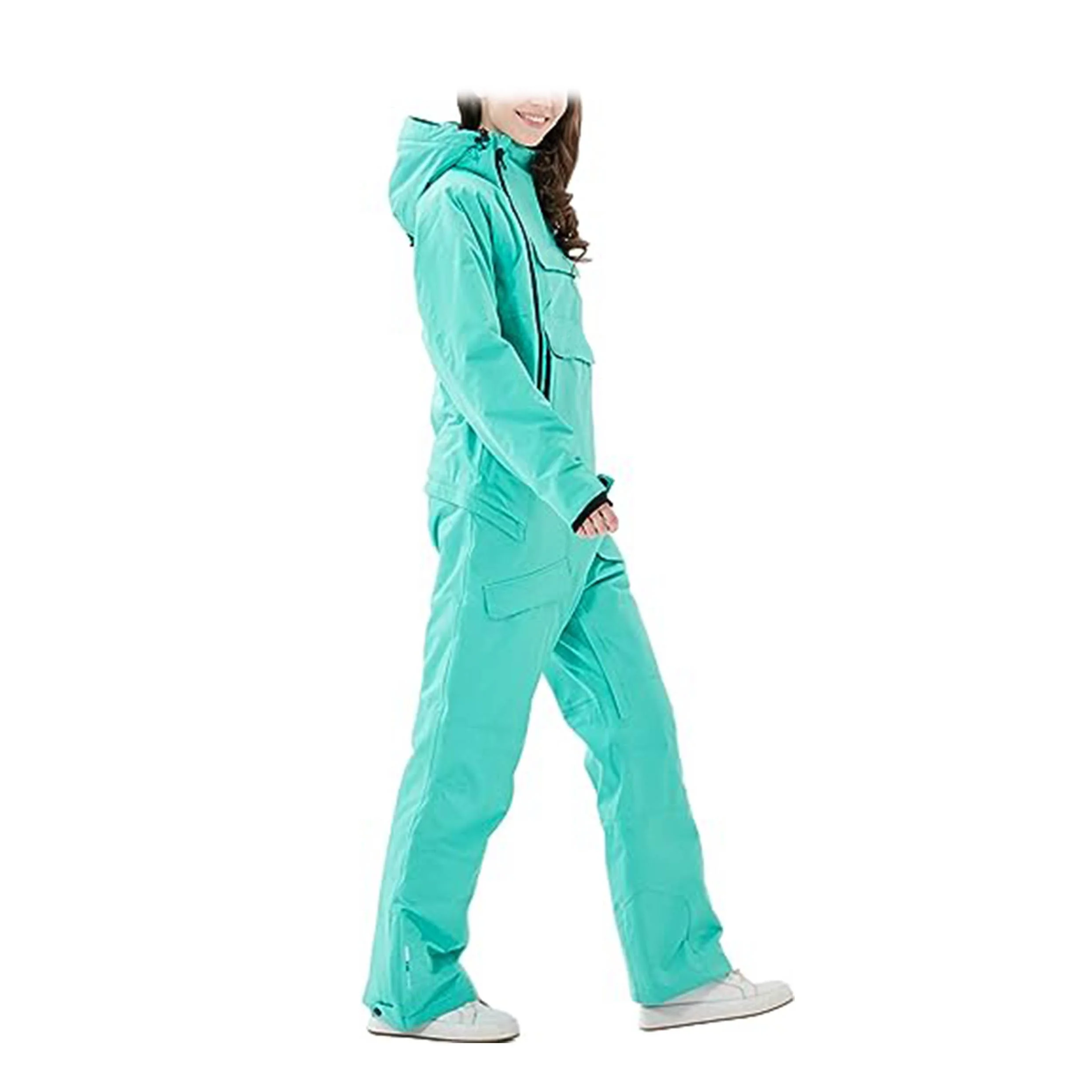 Ski Winter Jumpsuits Snow Suit Ladies Winter Waterproof One Piece Snowsuit