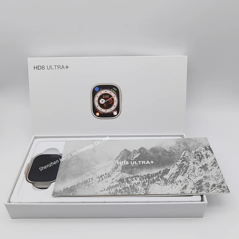 2023 New Hd8 Ultra+ Series 8 49Mm Originale Smart Watch Sports Voice Call Smartwatch Hd8 Ultra Plus