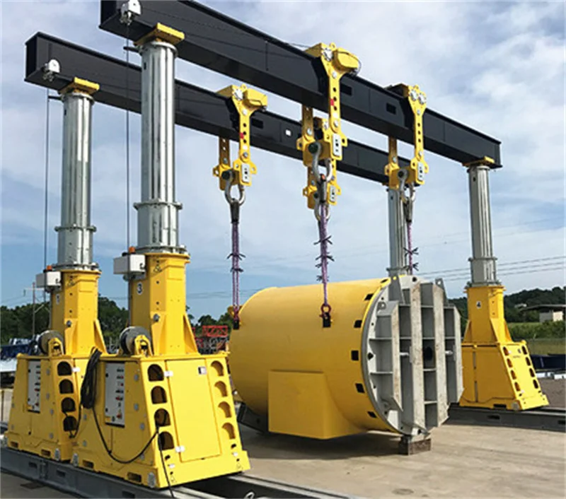 500 Ton Crane Service Hydraulic Gantry For Lifting