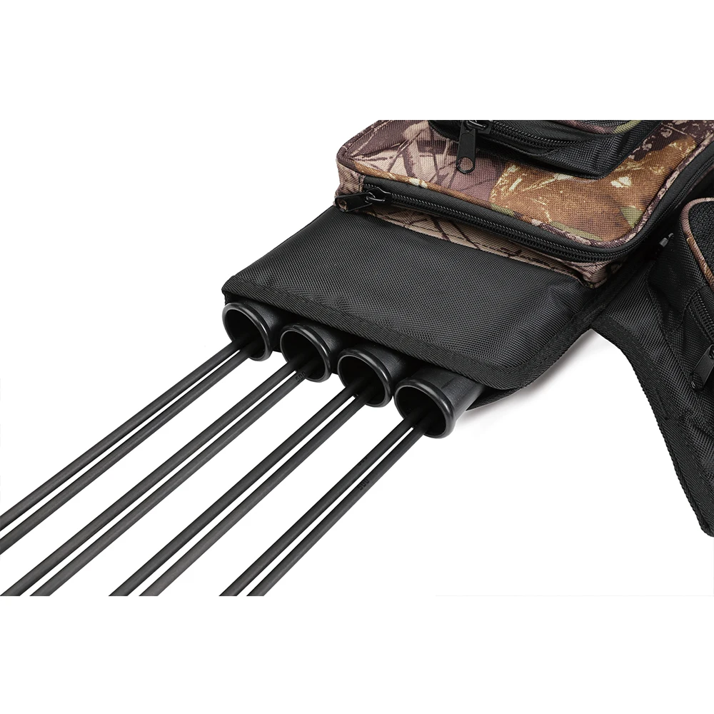 Wholesale Factory Price 4 Tubes Bag Target Hip  Archery Arrow Quiver For Archery Shooting