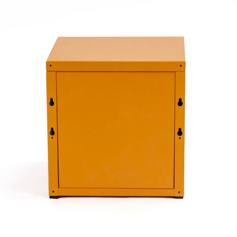 Durable Metal Steel Cabinets Wall Mount Freestanding Compact Filing Kitchen Living Room Home Office Storage Single Door Cabinet