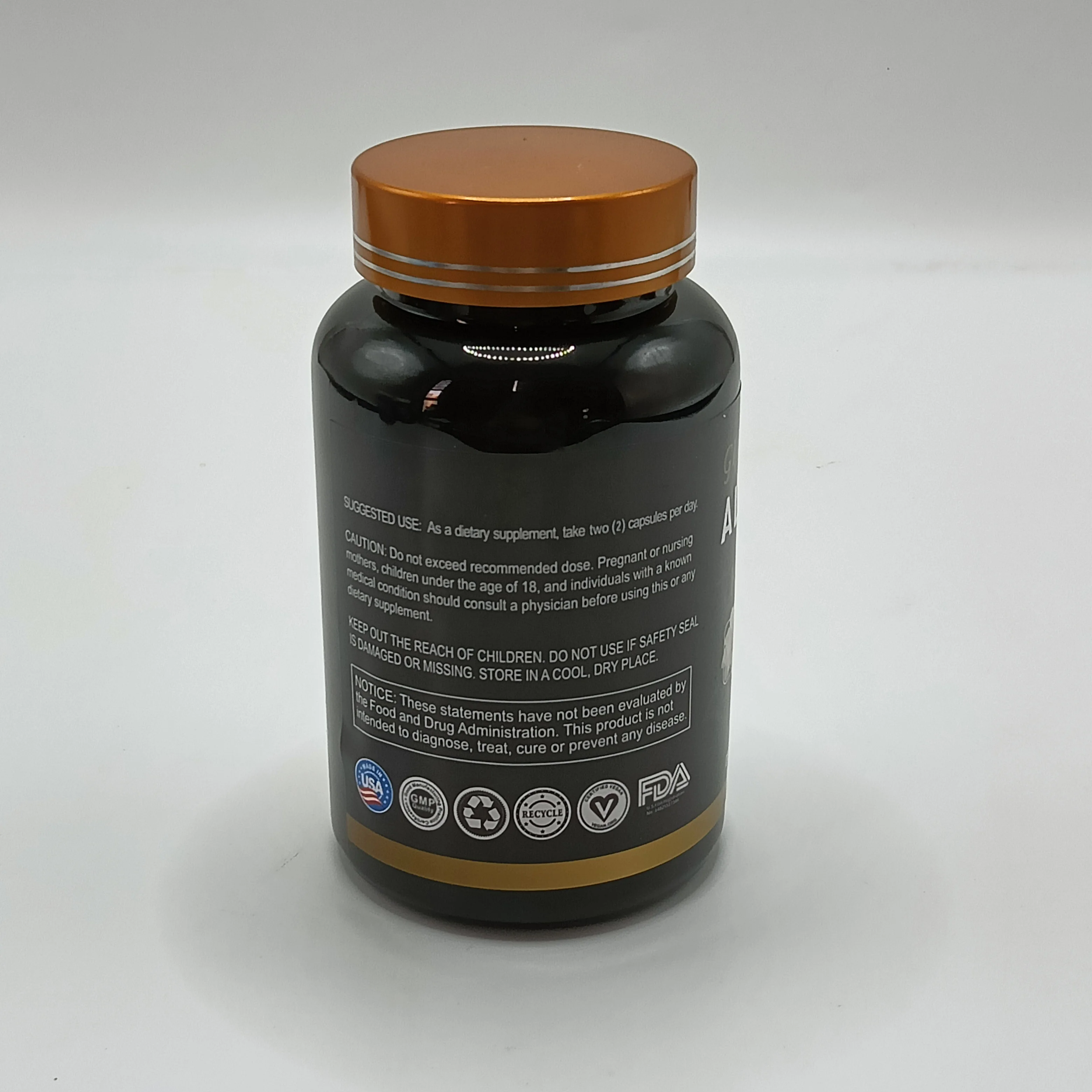 Hot Selling Alpha Brain Premium Brain Supplement Focus Capsules Concentration Focus Brain Memory Support Pills Capsules