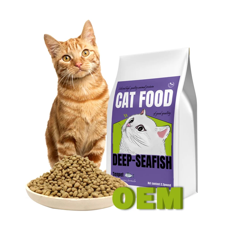 Natural Raw Materials Multiple Shapes Multiple Flavors Pet Like Nutritious Balanced All Age Dry Cat Food