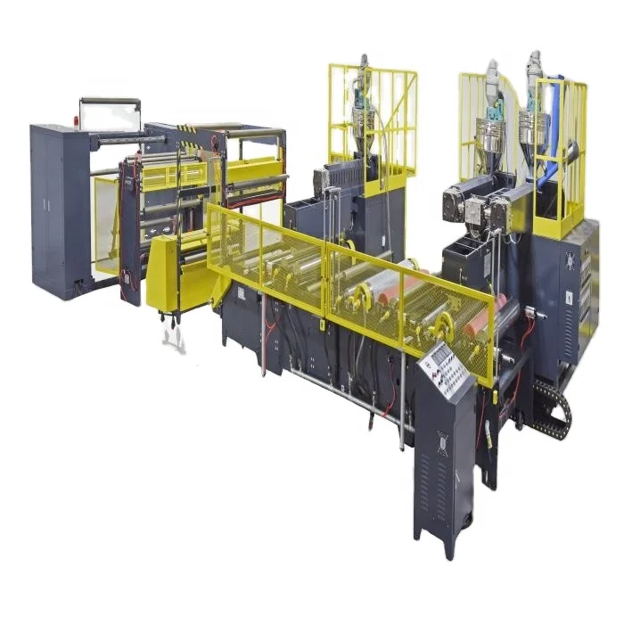 high quality compound air bubble film wrap sheet roll making machine three-layer air bubble film machine