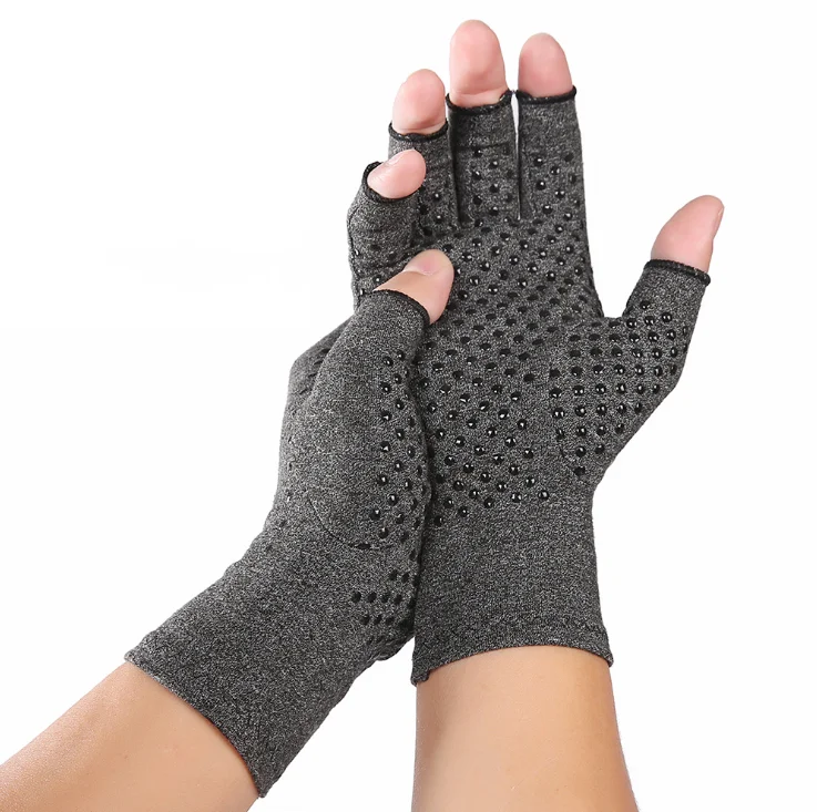 Halffinger Compression Pressure Gloves Relieve Rheumatoid and osteoarthritis Arthritis Gloves