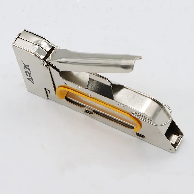 Portable Durable Home Upholstery Fixing Staple Nail Gun Manual Nose Air Pressure GS Staple Gun