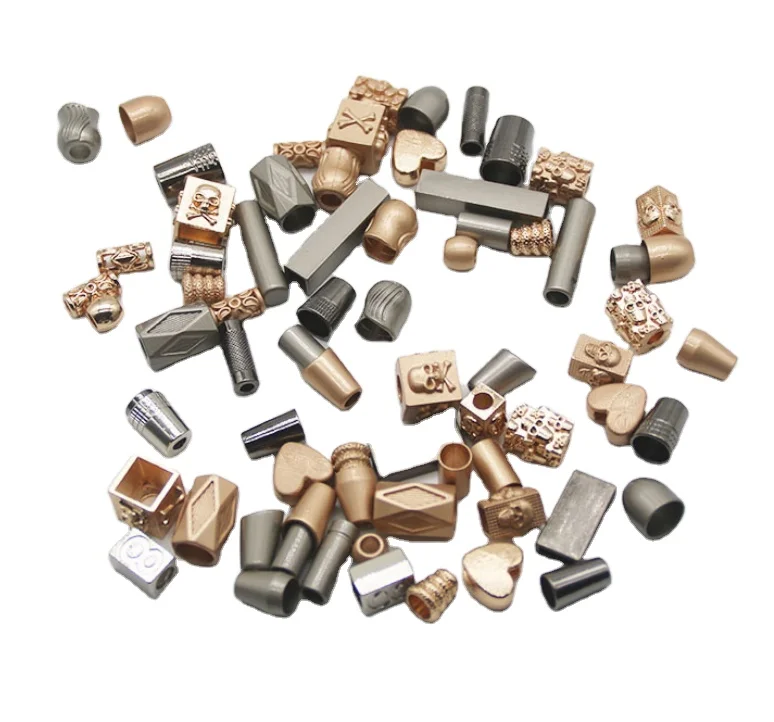 Шнур Веревка замки крепежные концы стопор под заказ конический колокольчик Металл для шнурка рюкзак сумка серебристый цвет цинковый сплав Модный