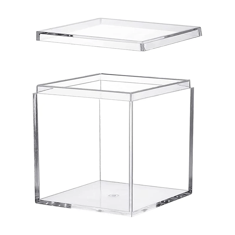 Custom clear acrylic plexiglass large rectangle box