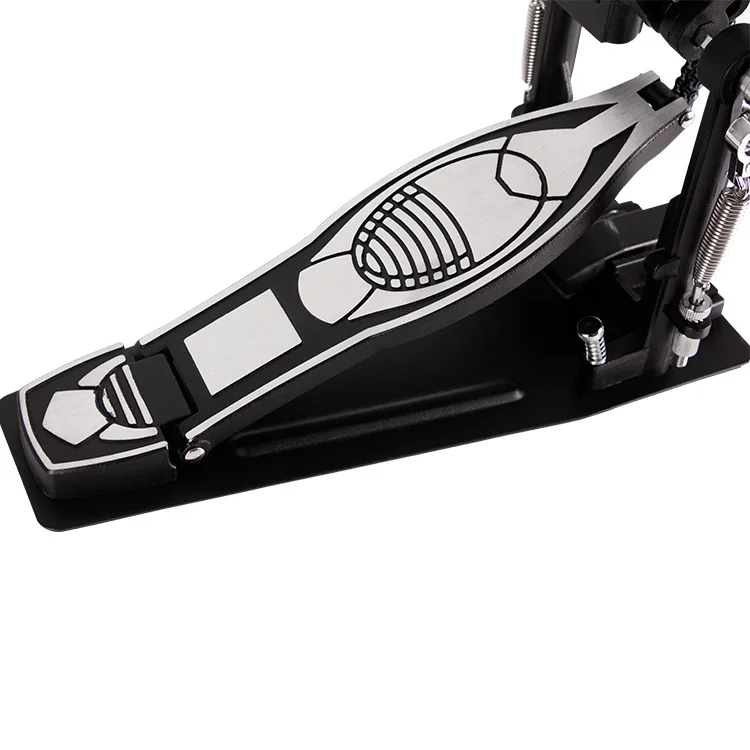 TN-JTB- 170G  Double Bass Drum Pedal chrome plated Percussion Double Drum Foot Pedal For Playing Drum