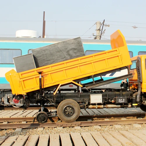 GYC-II type Rail-road uploading dump truck