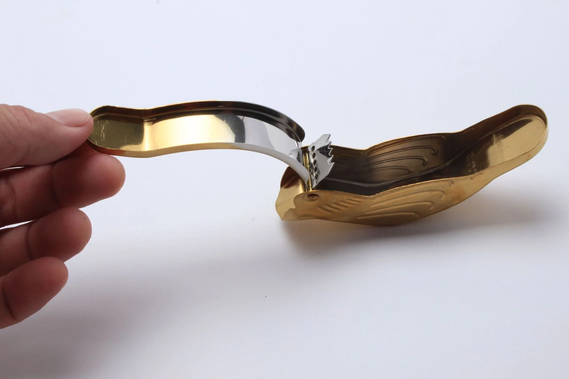 Bird Shape Stainless Steel Fruit & Vegetable Tools Stainless Steel Metal Lemon Fruit Squeezer with Handle