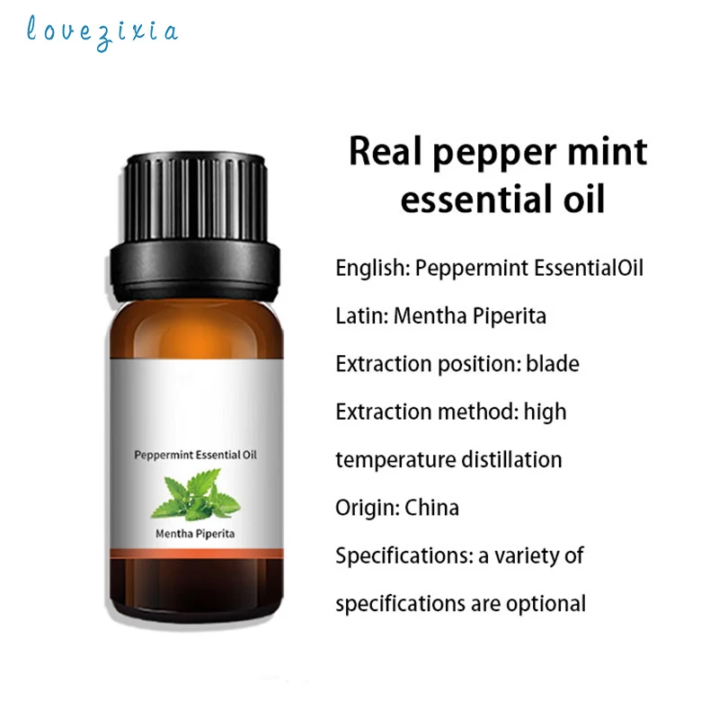 Peppermint essential oil moisturizing, brightening, health, peeling chicken skin, open back body oil, OEM private custom LOGO