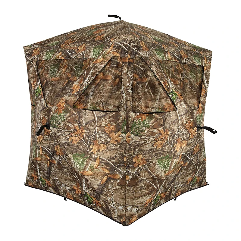 Wholesale Outdoor hunting tent Foldable Waterproof Camouflage Layout blind Camo Panel Hunting Chair Blind Tent