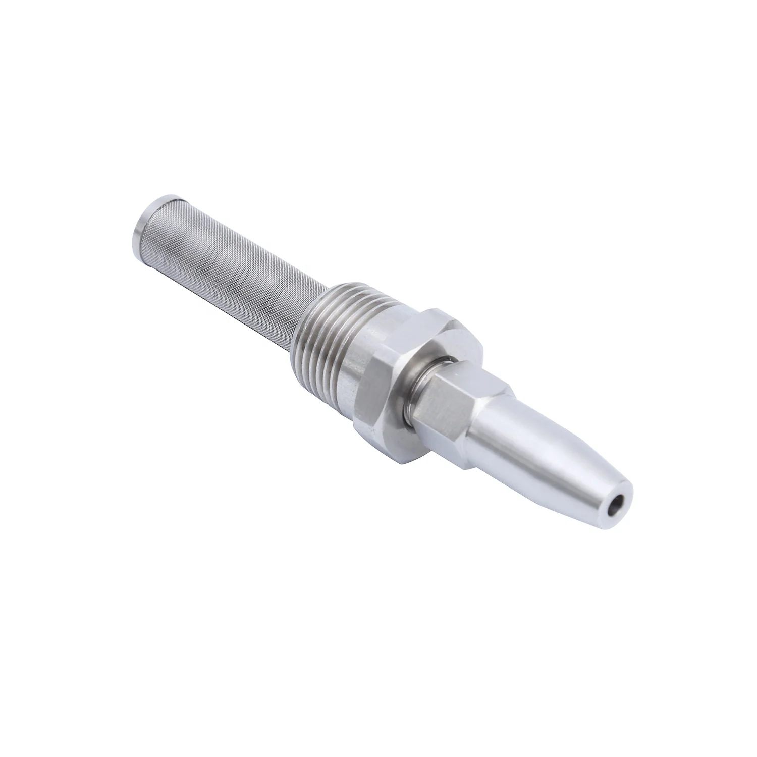 Industry SS316 Stainless Steel High Pressure Anti-clogging Orifice Straight Solid Stream Jet Nozzle
