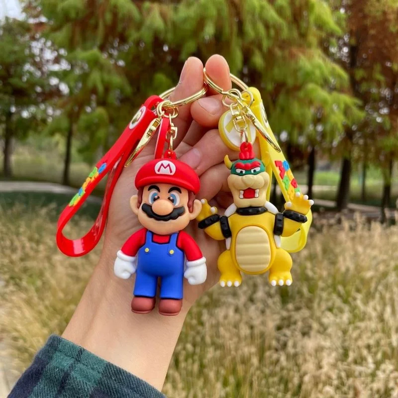 In stock Merchandise Custom 3D mini Acrylic bogg bag chshoes Boys Kpop Rubber Keychain With a Wrist Strap Bracelet