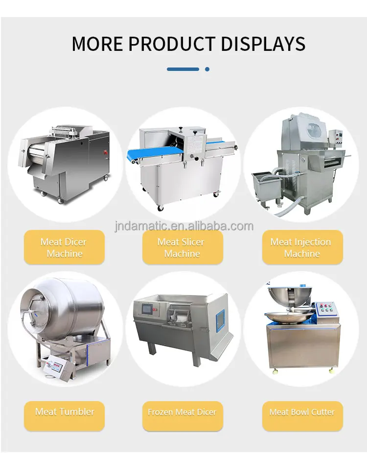 Commercial Bacon Frozen Meat Strip Dicing Slicing Making Machine Electric Mini Cold Meat Cube Slicer Cutter Cubes Belt Blades