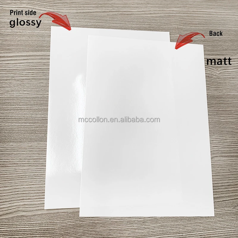Laser Waterslide Decal Paper White Background Water Transfer Paper For DIY Craft Ceramic Glass Metal