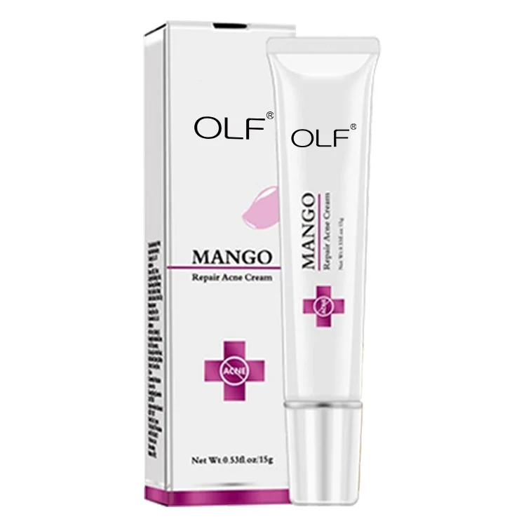 Private label Mango Repair Acne Cream Anti Spots Blackhead Cream  Whitening Moisturizing Face Skin Care